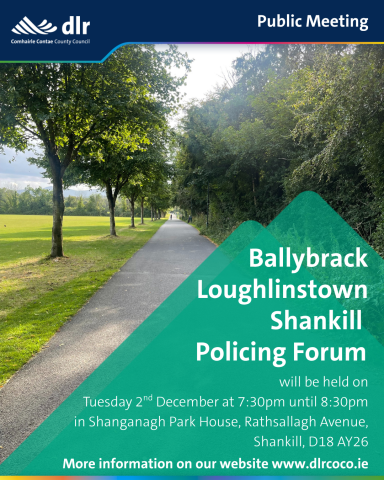 Public Meeting Ballybrack/Loughlinstown/Shankill Policing Forum 