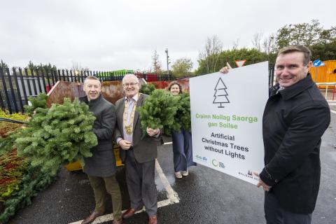 recycle artifical trees