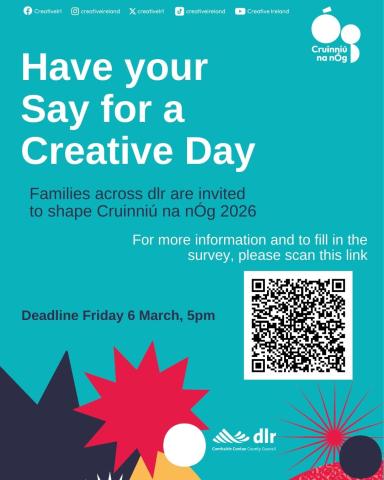 Have your say for a creative day