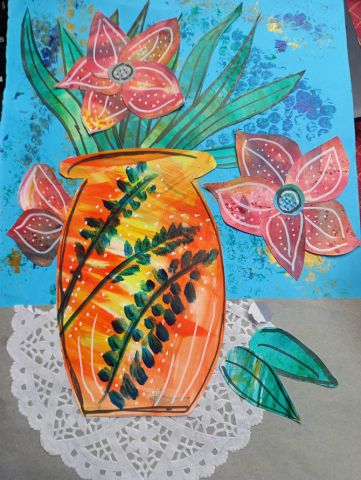 Collage Bouquet Workshop with Nicola Faull