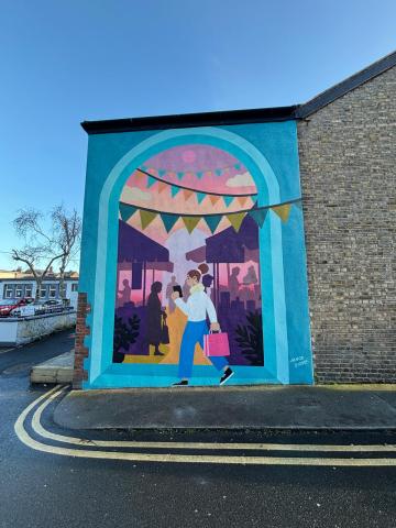 Blackrock Market Mural