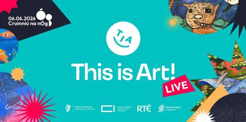 Poster reading "This is Art! Live" for 2026