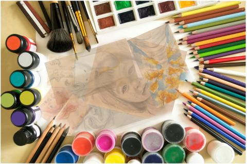 Summer Stars - Creative sessions with staff in Deansgrange library 