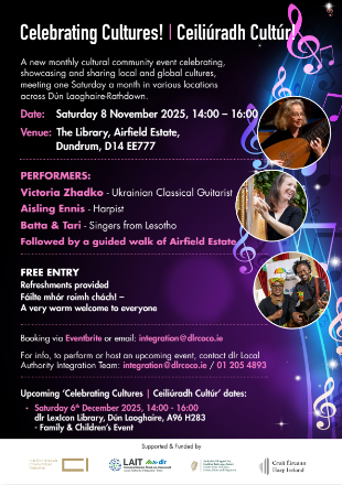 Celebrating Cultures Airfield Estate - Performers and Organisers