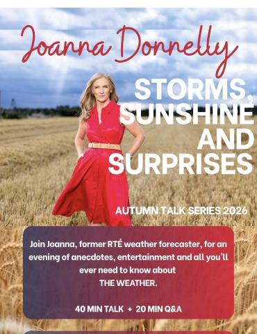 Joanna Donnelly: Storms, Sunshine & Surprises in Deansgrange library 