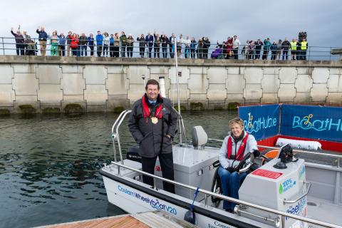 launch of Boathub in Dún Laoghaire Harbour.