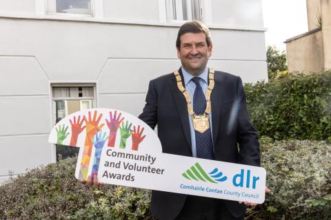 An Cathaoirleach at Community and Volunteer Awards 2026 launch