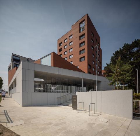 St. Laurence’s Development and New Stillorgan Library by photographer Ste Murray. 