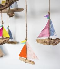 Upcycled Hanging Mobile Workshop with Lynn Haughton