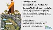 Cabinteely Hedge Planting Day 7th March 2026