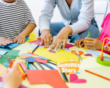 Bilingual Summer Stars Crafts