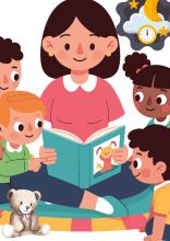 Bedtime Storytime in dlr Lexicon library 