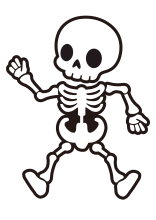Silly Skeletons in Shankill Library 