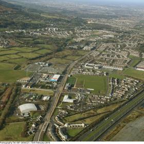 Ballyogan and Environs aerial shot Peter Barrow