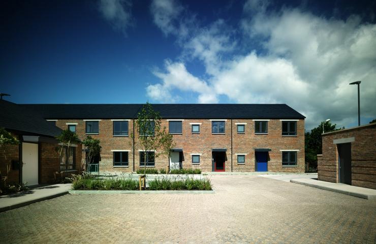 The Brambles, Park Close, View from Courtyard, DLR Architects