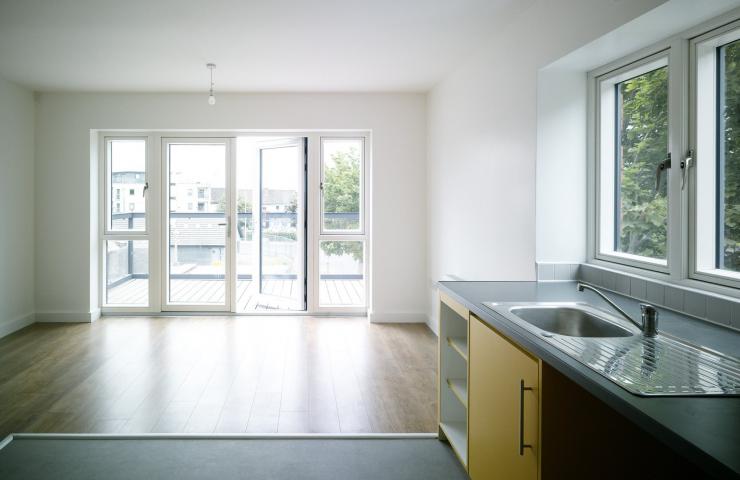 The Brambles, Park Close, View from Kitchen, DLR Architects