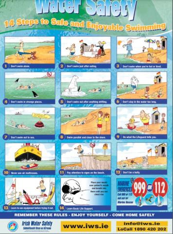 Water Safety Ireland 14 Steps to Safe Enjoyable Swimming