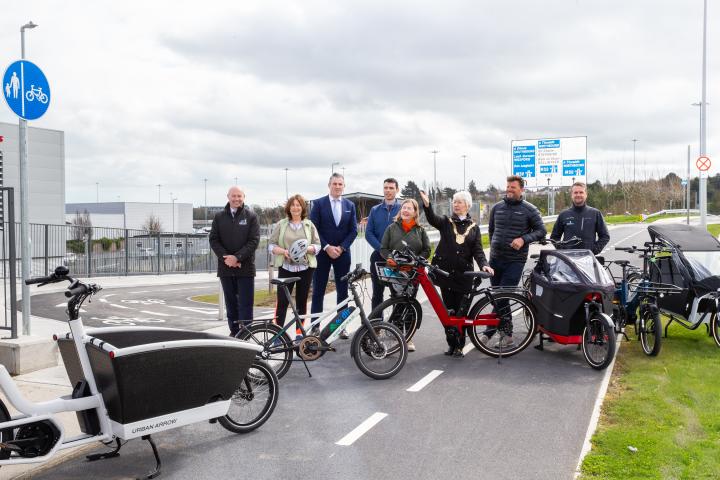 Sandyford Bike Lane Launch