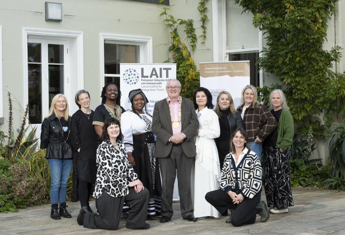 Celebrating Cultures Airfield Estate Group photo