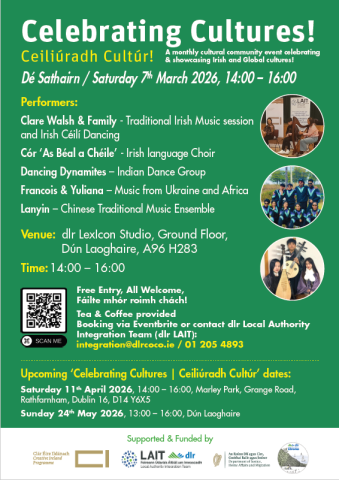 Celebrating Cultures 7th March poster