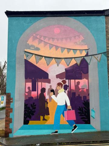 Blackrock Market Mural