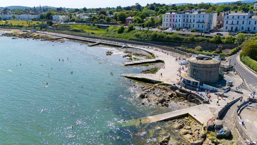 Seapoint aerial picture photo