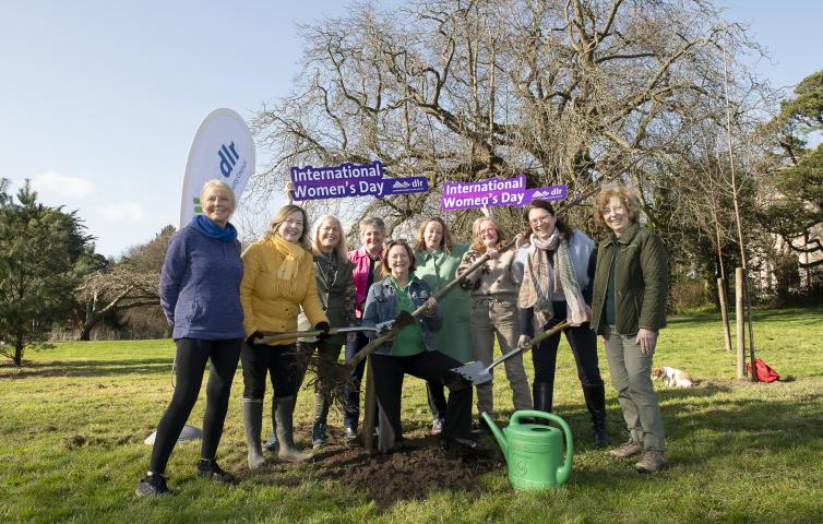 DLR Women's Committee International Women's Day Tree Planting