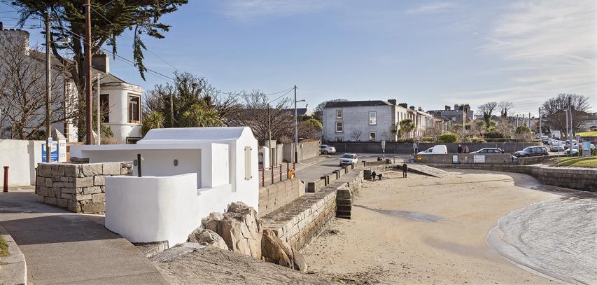 Sandycove Bathing and Lifeguard Hut, North Pier, DLR Architects, Dun Laoghaire, Sandycove