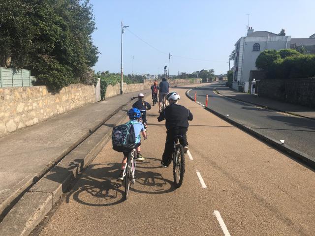 Coastal mobility route pictures