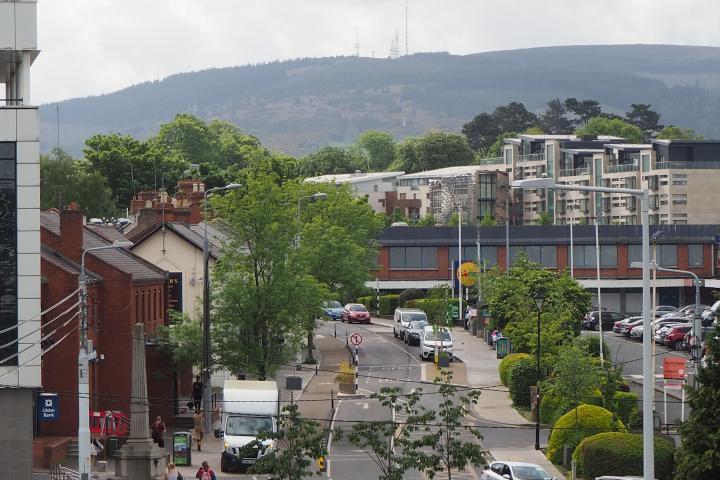 View of Main Street and Old Shopping Centre