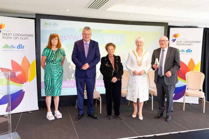 Frank Curran CE and Councillor Mary Hanafin