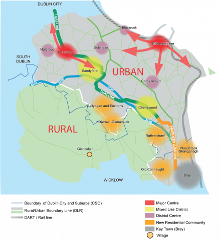 CDP 2022-2028 Core Strategy Map Core Strategy Map
