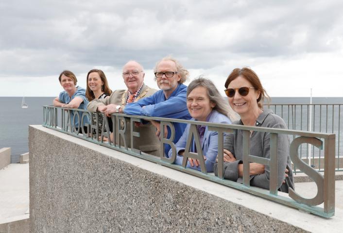 Seoidín O Sullivan, Laura Sarah Dowdall, An Cathaoirleach Cllr Denis O Callaghan, Mark Clare, Mary Burke  and Helen Hughes.