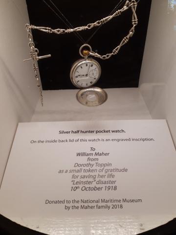 William Maher, Pocket Watch, Leinster