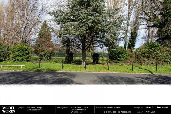 Oatlands College all weather pitch