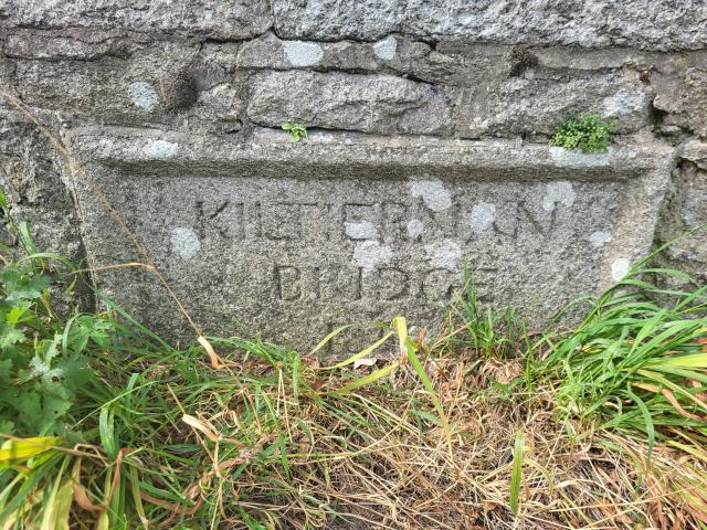 Kiltiernan Bridge 1852 Granite Sign Kiltiernan Bridge 1852 Granite Sign