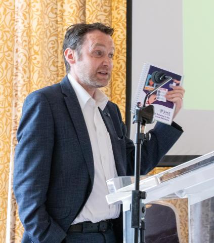 Johnny Fallon Speaking at TogetHER in Politics Johnny Fallon speaking at ‘TogetHER in Politics’