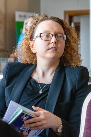 Claire McGing at TogetHER in Politics Claire McGing at ‘TogetHER in Politics’