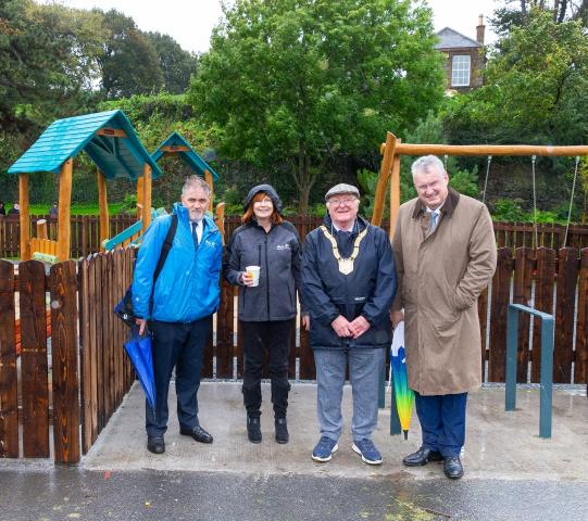 Official opening of Black Park's new adventure play area
