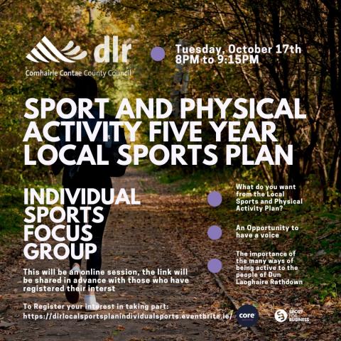 DLR Individual Sports Poster