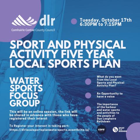 DLR Sport and Physical Activity Poster