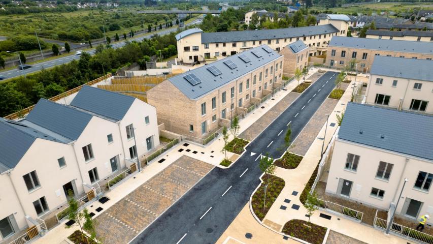 Ballyogan Square drone shot