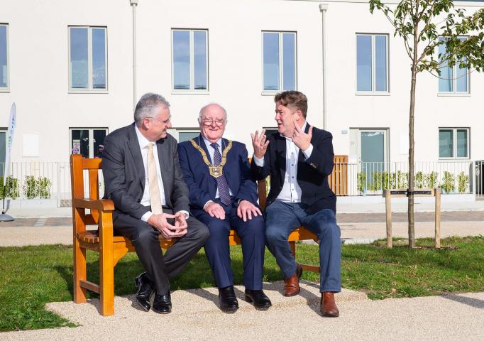 Ballyogan Square official opening