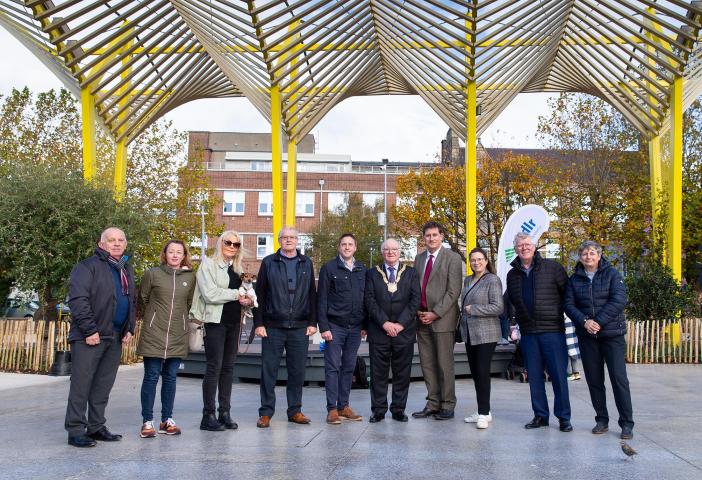 Official opening of Myrtle Square
