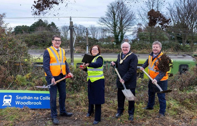 New DART station at Woodbrook