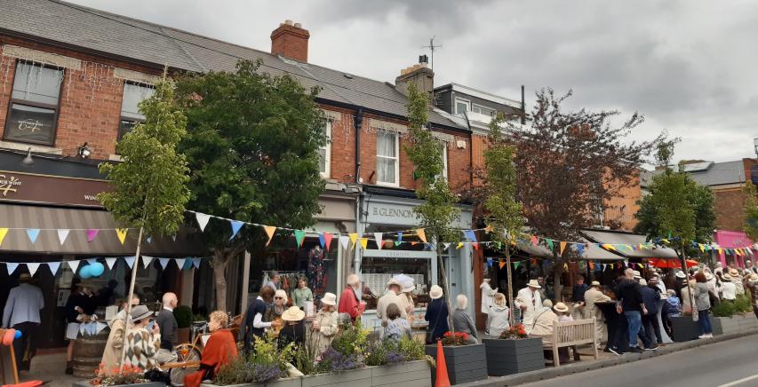 Blooms Day (16th June) at Glasthule Co Dublin