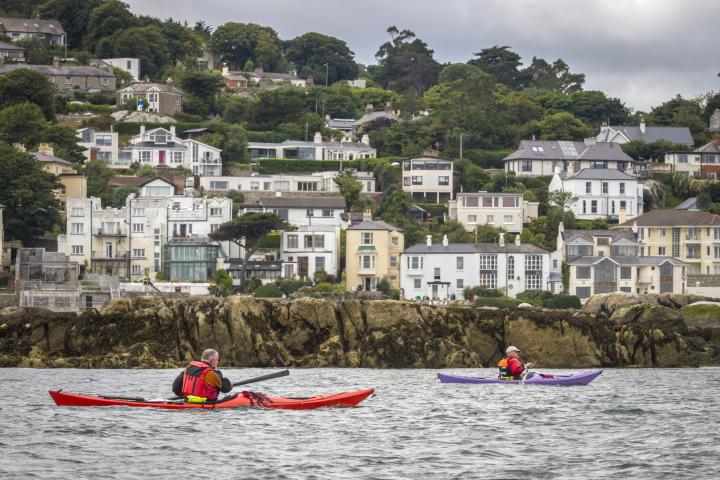 Sea Kayaking at Dalkey / Killiney Co Dublin