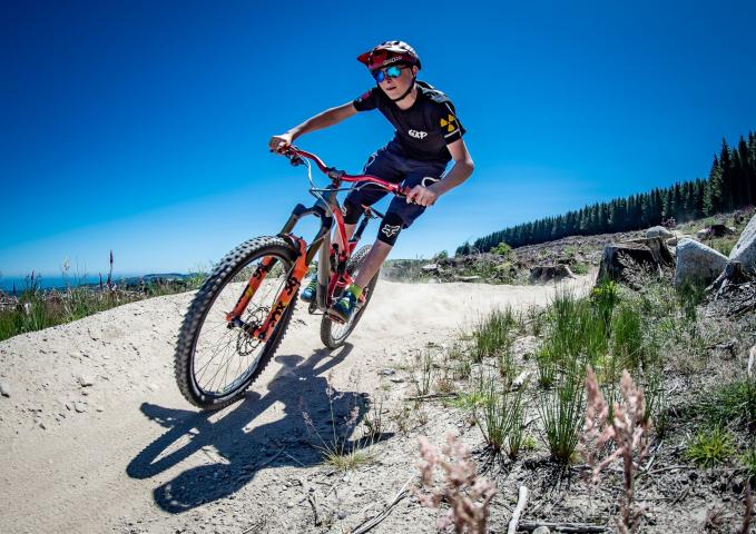 Downhill biking at Glencullen Adventure Park (GAP)