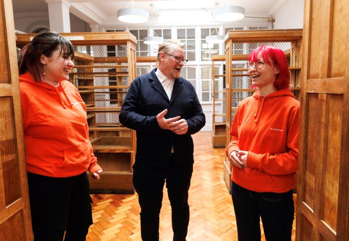 President of IADT David Smith at launch of IADT at the Carnegie Library