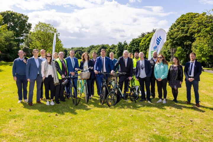 Opening of the New Clonskeagh Road Pedestrian and Cycle Improvement Scheme